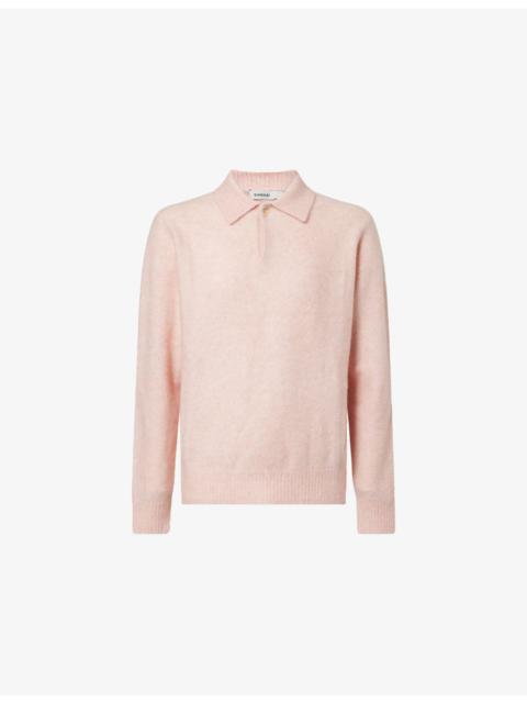 Davis Collar Cashmere-Blend Jumper