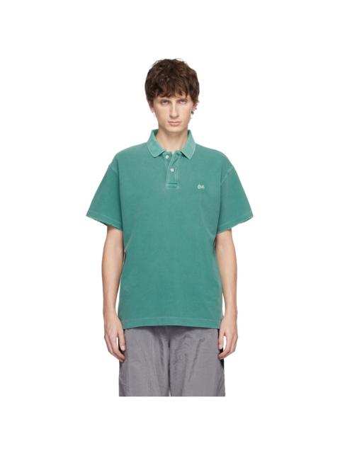 Green Faded Polo