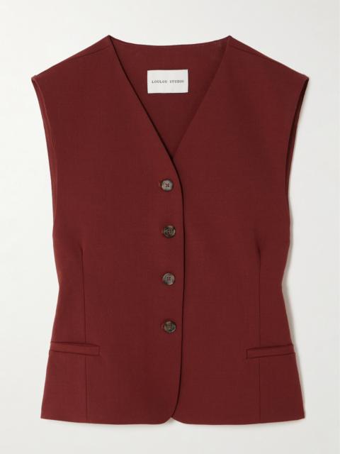 Teora Stretch-wool Vest