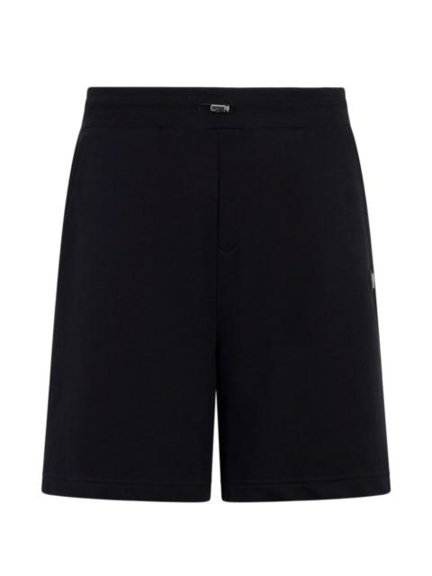 fleece track shorts