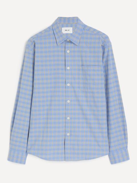 Deon Blue Check Shirt