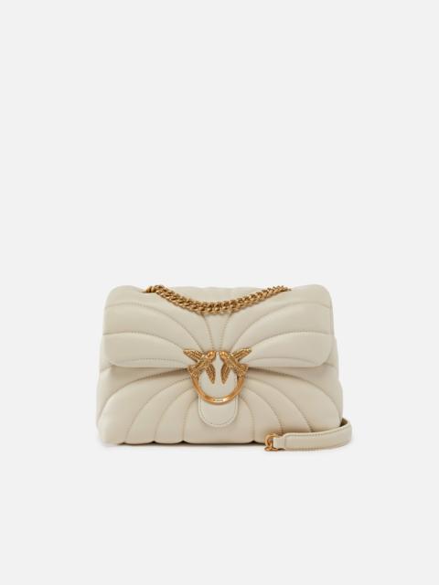 LOVE BAG PUFF LARGE BUTTERFLY QUILT CROSSBODY BAG