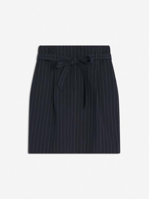 PAPERBAG PLEATED SKIRT