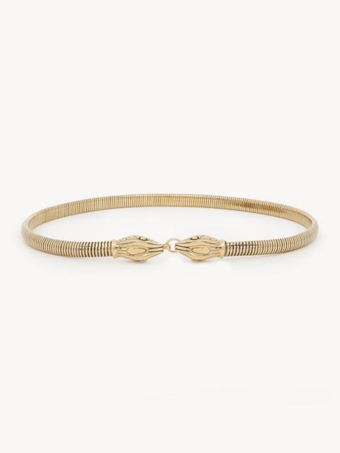 THE CHLOÉ SNAKE BELT