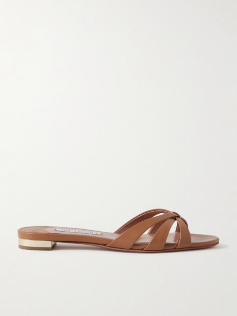 Tati Leather Slides