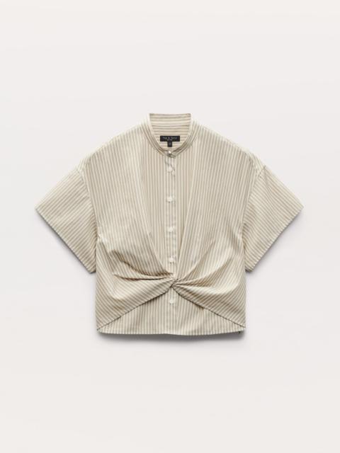 Gretchen Striped Poplin Shirt