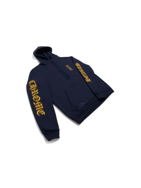 Chrome Hearts Logo Hoodie Navy
