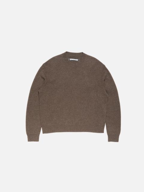 Cashmere jumper - Walnut brown
