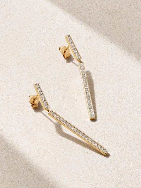 14-karat Gold Diamond Earrings