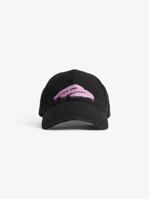 Women's Wet Brush Cap in Black