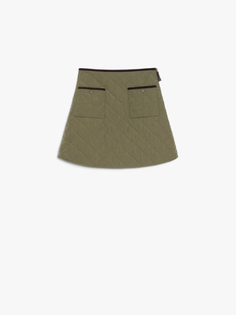 ERBA Short skirt in quilted cotton
