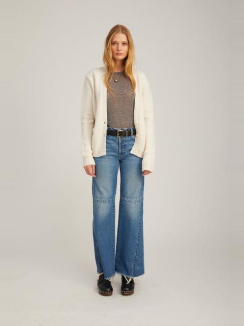 IVORY CASHMERE CARDIGAN