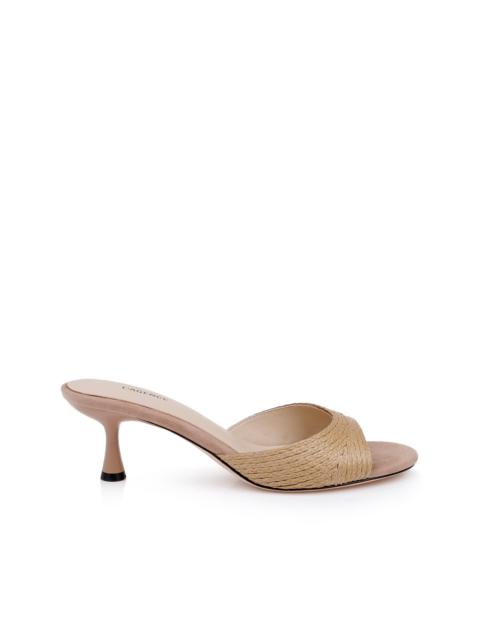 Maryam Kitten-Heel Mule