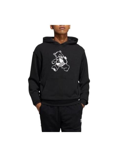 adidas originals Bear Logo Sports Black HL4103