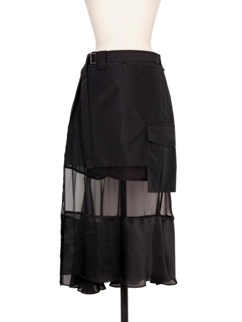 Fabric Combo Skirt