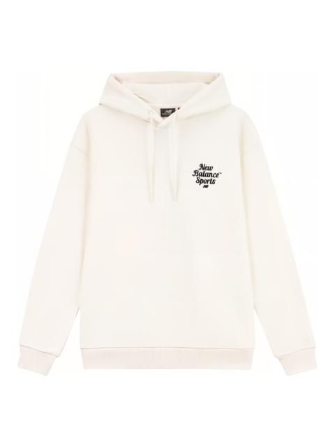 New Balance Sportswear Hoodie 'Cream White Black' 5CD38061-IV
