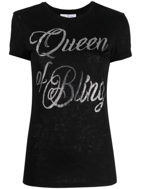 Queen Of Bling cotton T-shirt