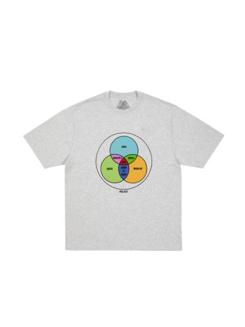 ZEN DIAGRAM T-SHIRT GREY MARL