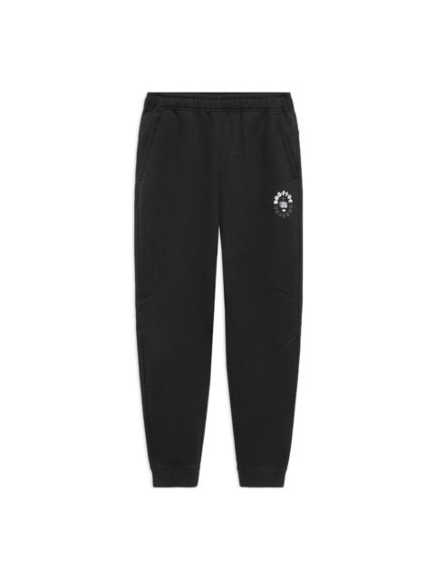 Li-Ning BadFive Logo Sweatpants 'Black' AKLS497-1