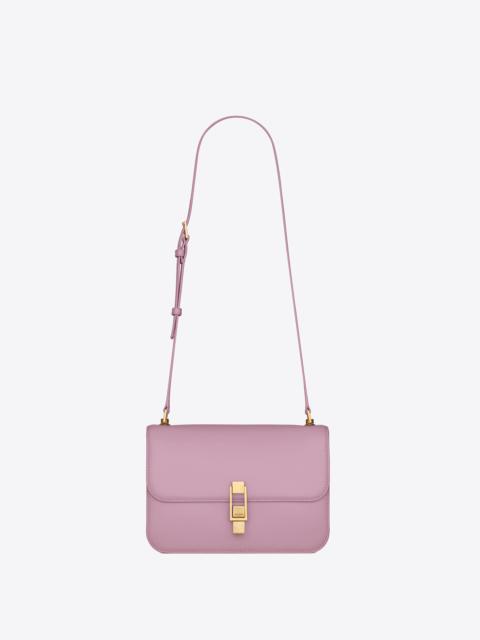 le carre satchel in box saint laurent leather