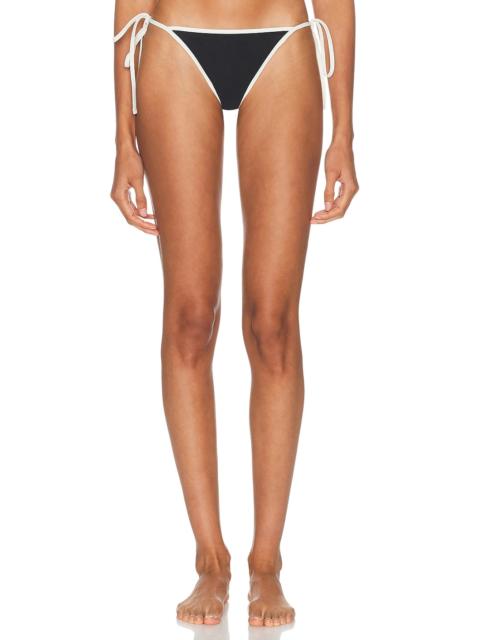 Ari Reversible Tie Brief Bikini Bottom