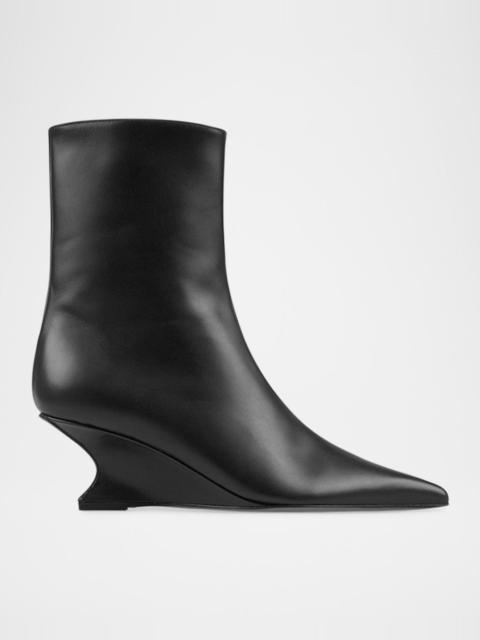 Nina Leather Ankle Boots