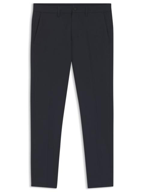 SLIM-FIT PANTS IN WATER-REPELLENT STRETCH FABRIC