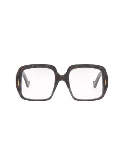 Black & Gray Anagram Glasses