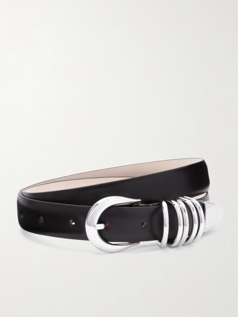 Hollyhock Leather Belt