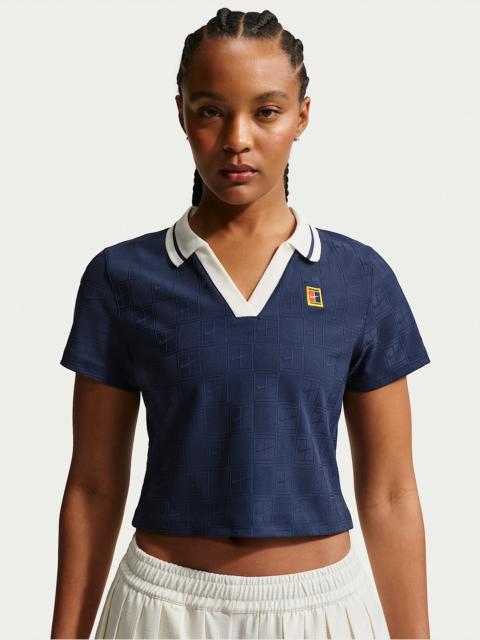 NikeCourt Court Collection Women's Dri-FIT Cropped Tennis Polo