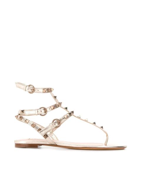 Rockstud leather thongs