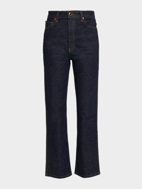 Abigail Straight-Leg Ankle Jeans