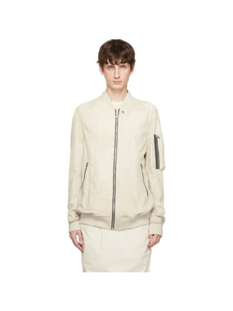 Off-White Hollywood Classic Flight Leather Jacket