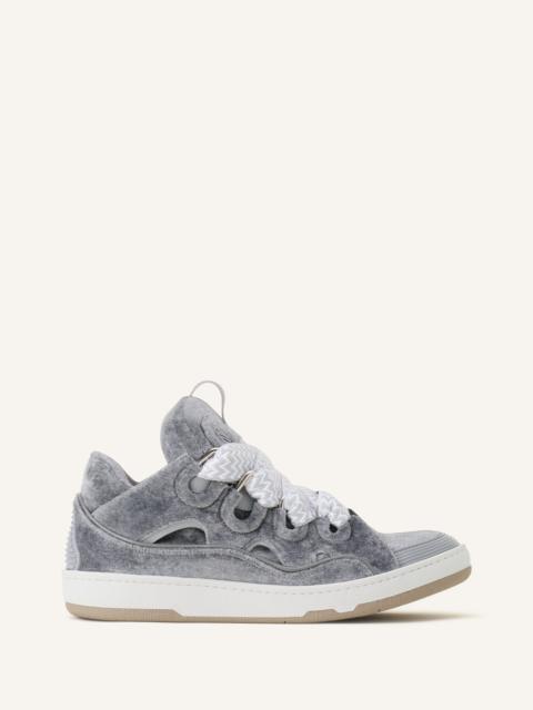 BLUE CURB SNEAKERS IN JERSEY