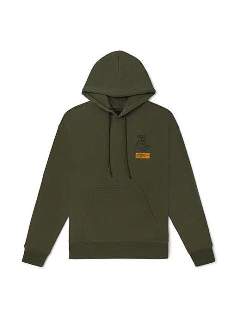 Vans Bear Alphabet Printing Casual Couple Style Green VN0A54O3KCZ