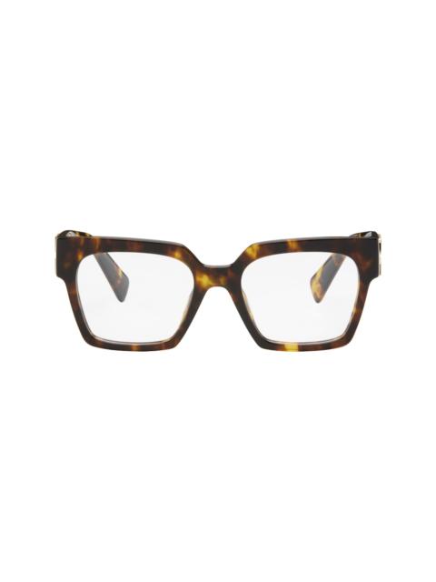 Brown Miu Glimpse Glasses