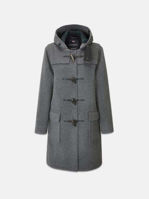 Women's Freda Duffle Coat Grey Black Watch
