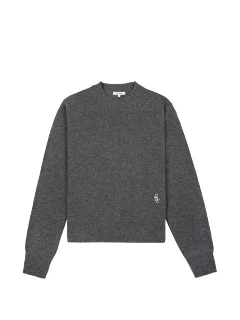 SRC logo-detail sweater