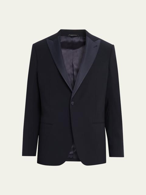 Men's Soho Line Wool Peak-Lapel Dinner Jacket