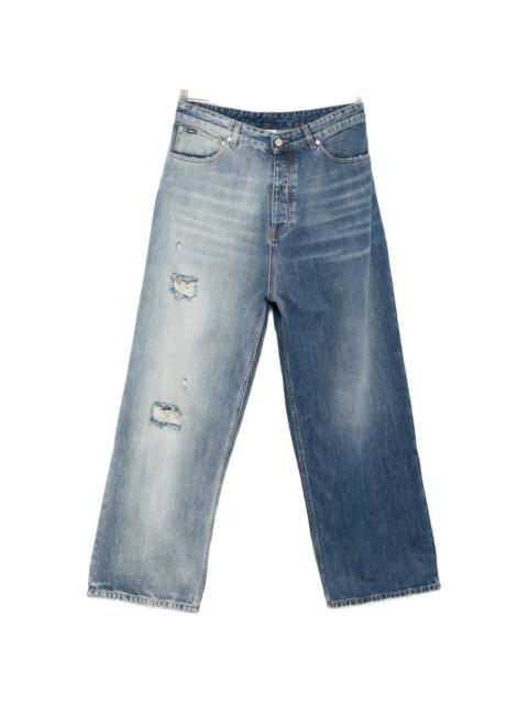 Vetements Distressed Jeans