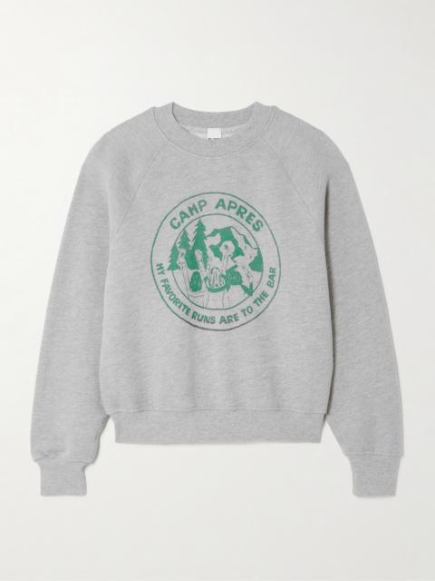 Printed Cotton-jersey Sweatshirt