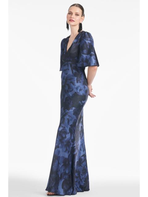 Mae Gown - Deep Ocean Bouquet