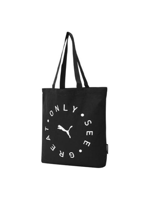 PUMA Only See Great Shopper Bag 'Black White' 076952-01
