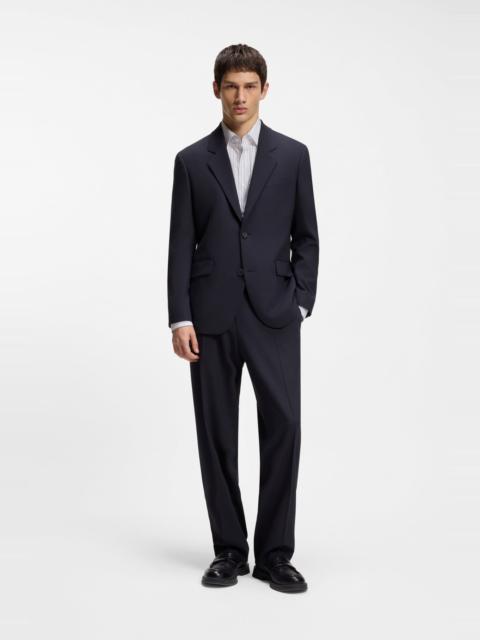 TWO-PIECE MODERN-FIT SUIT IN STRETCH TWILL