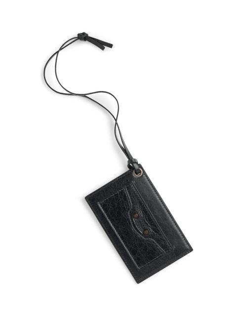 Women's Le City Charm Card Case Mirror in Black
