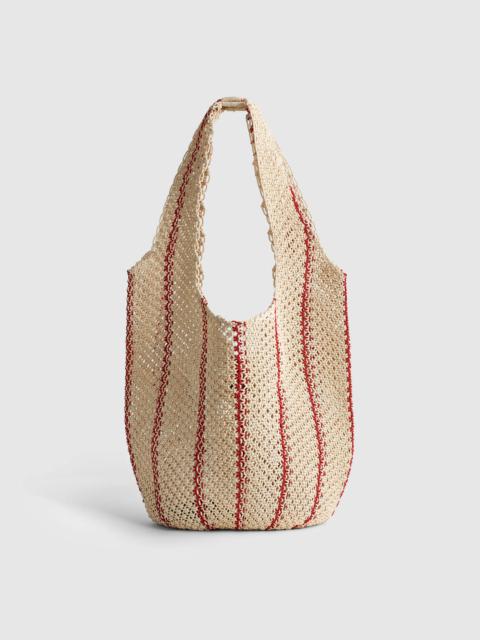 The Curved Crochet Shoulder Bag