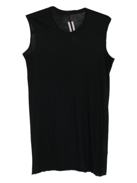 crew-neck sleeveless top