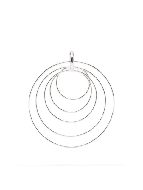 Serpent hoop earings