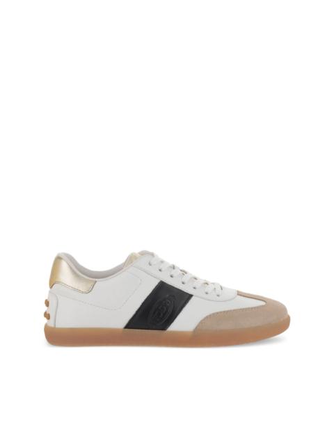 Tabs leather sneakers