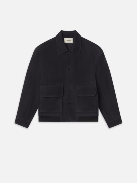 Suede Blouson